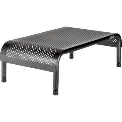 Studio image Allsop Ergo 3 Adjustable Height Monitor Stand three quarter view