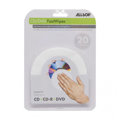 Studio image FastWipes 20 Lint Free 50100 in packaging